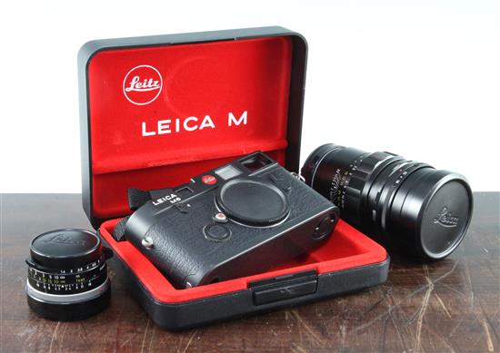 A Leica M6 black 1665516 etc.